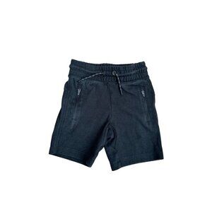 GapFit Youth Athletic Black Drawstring Shorts With Zip Pockets Size XS 4-5